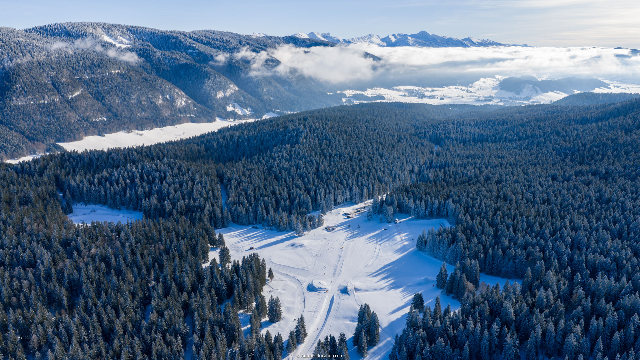 Visite virtuelle drone Vercors