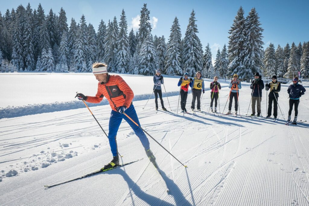 Initiation biathlon à Autrans : en hiver comme en été